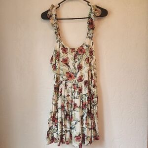 Free People Floral Dear You Mini Dress